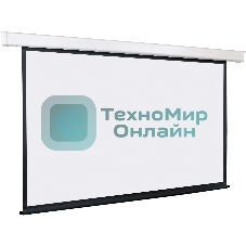 Экран с электроприводом Lumien Eco Control 177x80 см (раб. область 169х272 см) Matte White черная кайма по периметру 16:9