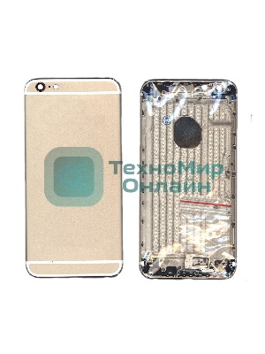 Задняя крышка для iPhone 6 Plus (5.5) золотой