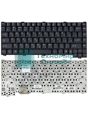 Клавиатура для ноутбука HP Compaq Presario 1200 1600 черная