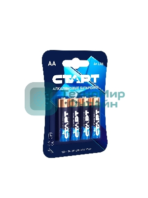 Батарейки СТАРТ LR6-BL4 40/720 (4 шт)