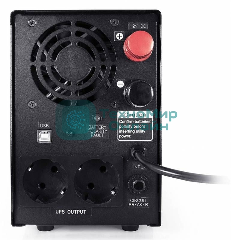 Источник бесперебойного питания Powercom Infinity INF-800 480Вт 800ВА черный