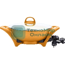 Электросковорода Sakura SA-7707G 1400Вт 32-11 см ВОК гранит