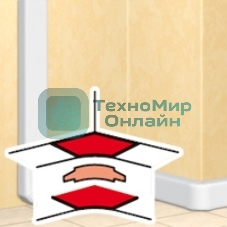 Угол внутренний для кабель-каналов DLP 65х150/195/220 (2 секции)