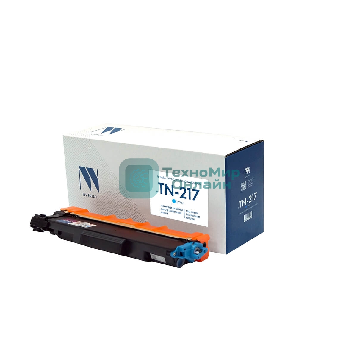 Картридж NVPrint совместимый NV-TN-217 Голубой для Brother L3770CDW/L3550CDW/L3230CDW (2300k)