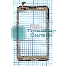 Сенсорное стекло (тачскрин) для Prestigio Grace 5588 4G, черное