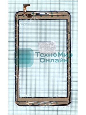 Сенсорное стекло (тачскрин) для Prestigio Grace 5588 4G, черное
