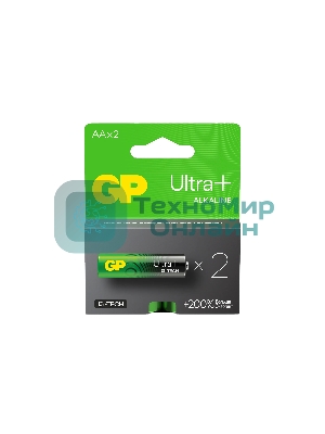 Батарея GP 15AUPA21-2CRSB2 20/160 Ultra Plus (2 шт.в блистре)