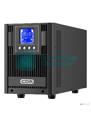ИБП CBR ESN-1.5KT-4F-LCHERSC Online 1500VA/1500W Tower 4 x Schuko, LCD, HID-USB, RS232, EPO, SNMP slot