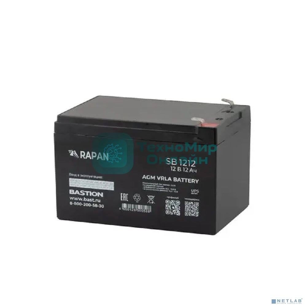 Батарея для ИБП Бастион RAPAN SB 1212 12В 12Ач
