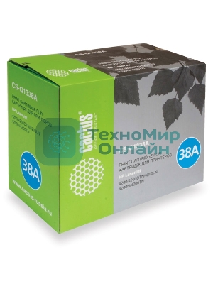 Тонер Картридж Cactus CS-Q1338A черный для HP 4200/4200DTN/4200LN/4200N/4200TN (13000 стр.)