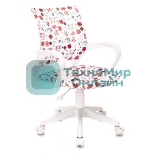 Кресло детское Бюрократ KD-W4 белый крестовина пластик пластик белый