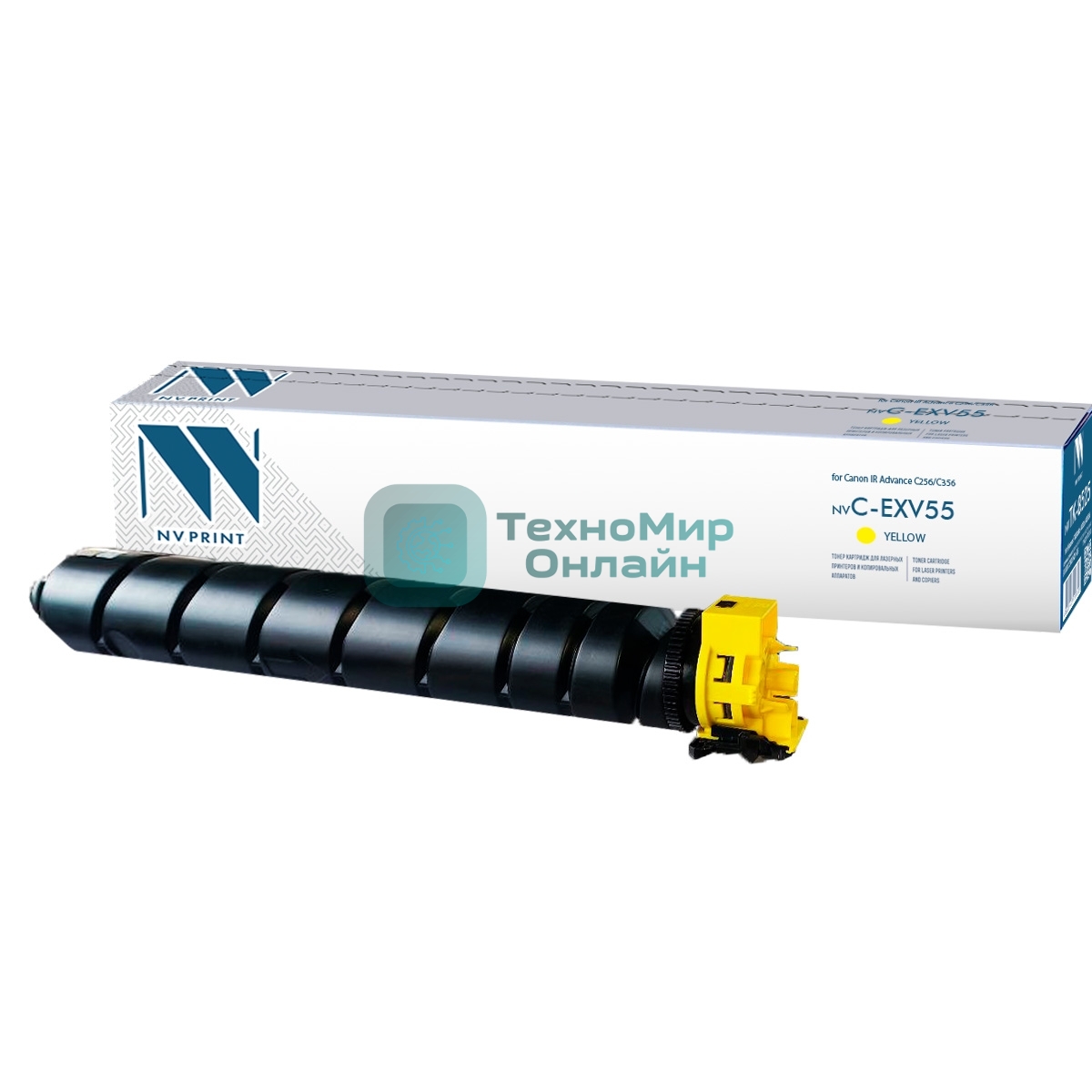 Картридж лазерный NVPrint совместимый NV-C-EXV55 Yellow для Canon IR Advance C256/C356 (18000k)