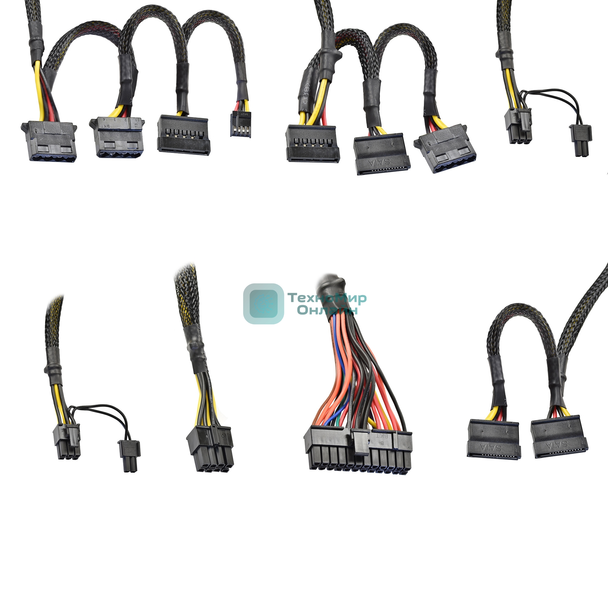Блок питания ExeGate 800PPH-OEM (EX282156RUS-OEM), 800Вт, 80 PLUS Bronze, 120мм, черный