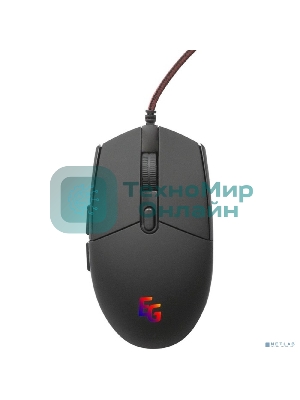 Мышь проводная ExeGate SL-9066 черный, 2400 dpi, USB, кнопки - 6