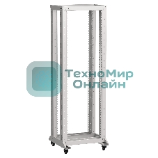 Стойка двухрамная ITK Linea LF35-24U66-2RM 24U 600 мм X 600 мм 700 кг серый