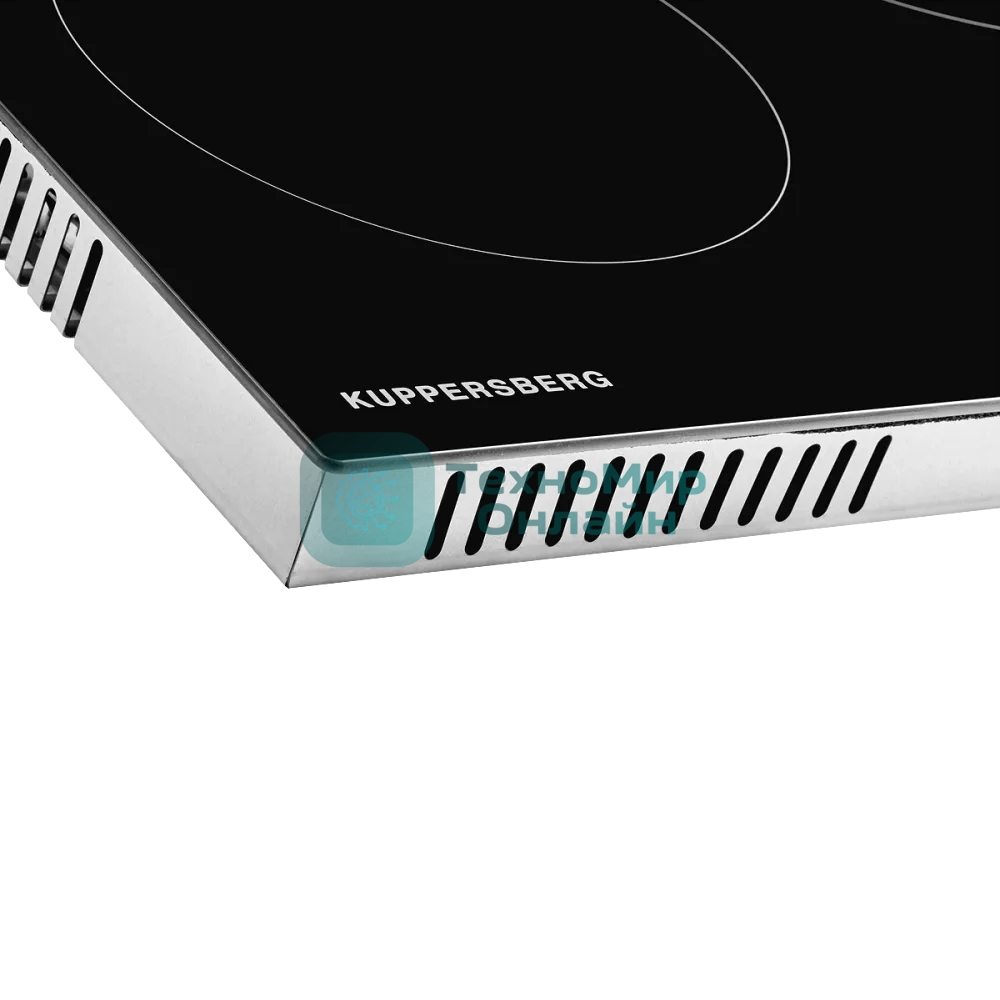 Встраиваемая варочная панель ECS 702 электрическая, 75 см, 5 конфорок, черный цвет