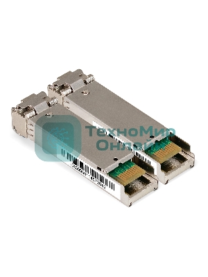 Комплект: Сетевой адаптер SFP ExeGate EXE-82576-F2 + 2xТрансивер Single-Mode до 20км ExeGate EXT-1G-SM1310-LC2-20KM (EX296229RUS: PCI-E x1 v2.0, порты 2x SFP (10/100/1000Mb/s), Gigabit Server NIC Intel Chipset 82576-F2 + 2xEX298328RUS: Tx:1310/Rx:1310 нм, до 20 км, разъем Duplex LC)