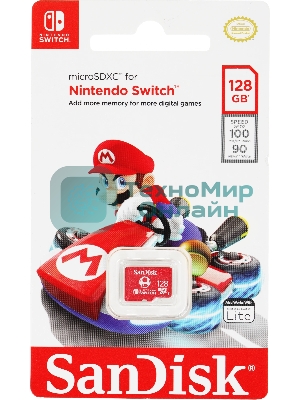 Флеш карта MICRO SDHC 32Gb UHS-I SDSQXAO-128G-GN3ZN SANDISK