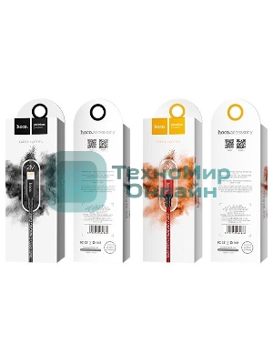 Кабель HOCO X14 USB 2.0, AM/Lightning M, черный, 2м