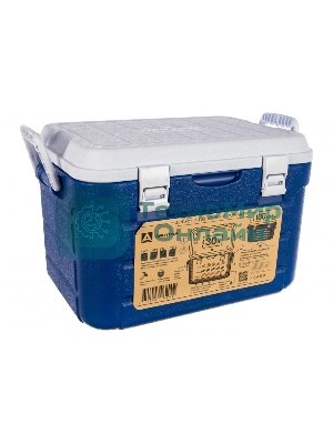 Изотермический контейнер Арктика, 2000-30 аквамарин, Термо-контейнер Изотермо-контейнер 30л, из ударопрочного пластика, 36х33х51 см, используется для поддержания необходимой температуры содержимого на максимально долгий срок, холод/тепло 50ч