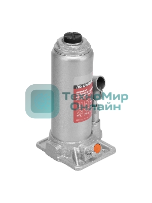 Домкрат гидравлический бутылочный Matrix, 6 т, h подъема 216–413 мм