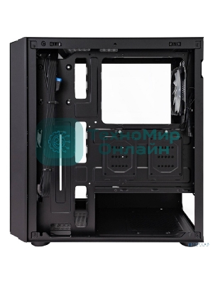Компьютерный корпус 1STPLAYER TRILOBITE T7-P черный ATX 4x120мм LED fans T7-P-BK-4F1