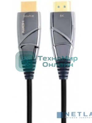 Активный оптический кабель VCOM D3743-30M HDMI 19M/M,ver. 2.1, 8K@60 Hz 30m