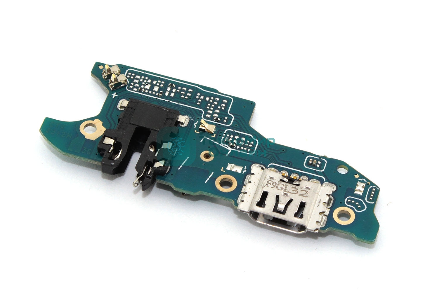 Шлейф (нижняя плата) с разъемом зарядки и микрофоном для OPPO A17k