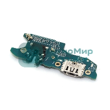 Шлейф (нижняя плата) с разъемом зарядки и микрофоном для OPPO A17k