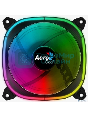 Вентилятор для корпуса Aerocool/Formula Astro 12 ARGB черный, 120 мм, 1000 об/мин, 17.5 дБ, 6 pin