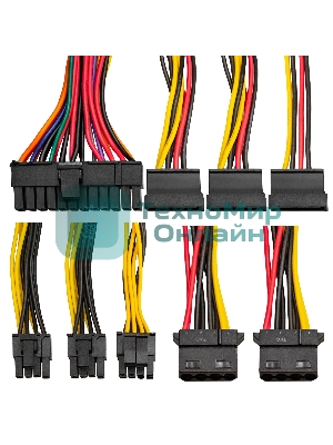 Блок питания ExeGate M700 (EX292238RUS), 700Вт, 80мм, черный