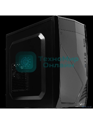 Компьютерный корпус Aerocool/Formula Cs-102 (mATX, без БП, 1x USB3.0, 1x USB2.0) черный