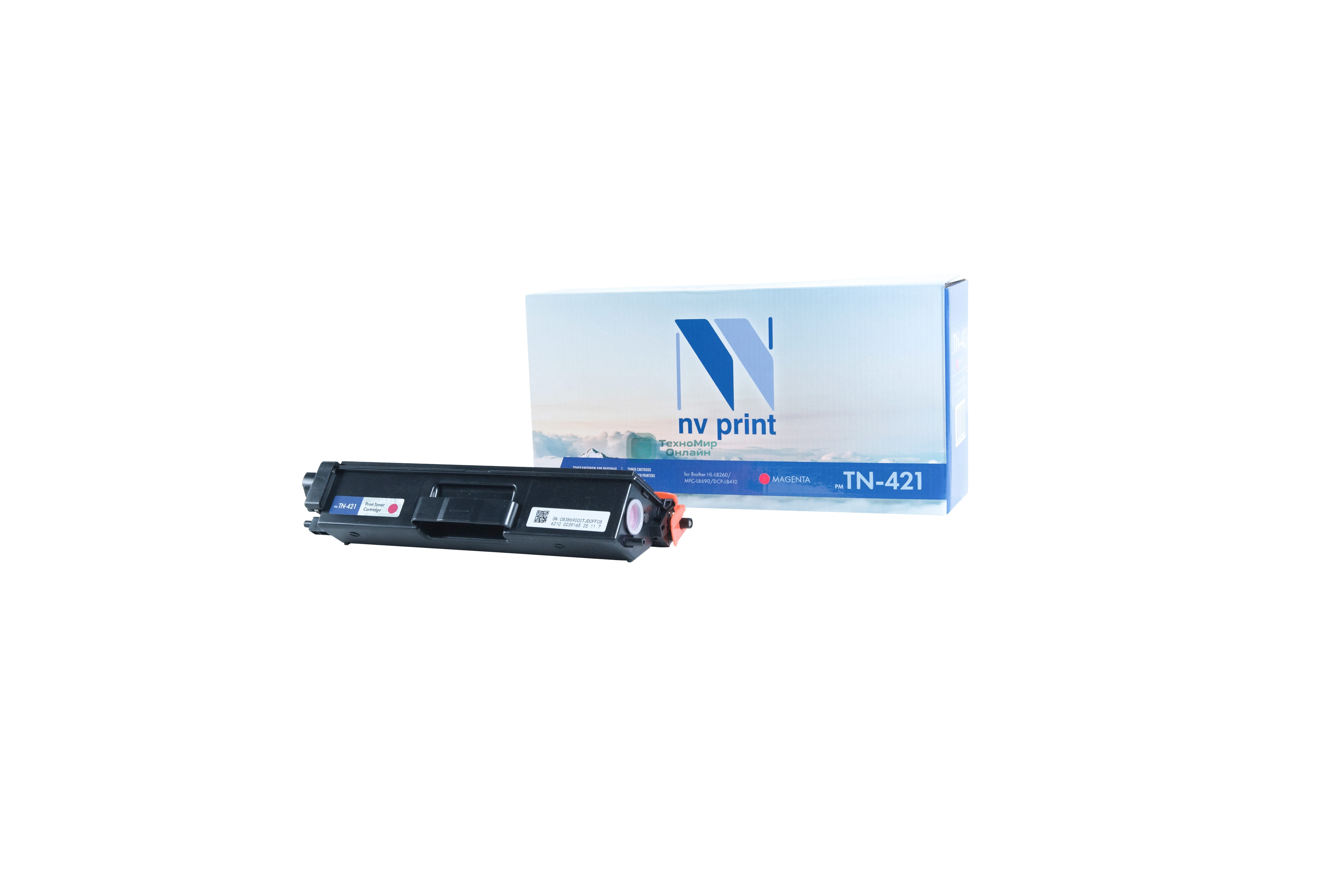 Картридж NVPrint совместимый NV-TN-421 Magenta для Brother HL-L8260/MFC-L8690/DCP-L8410 (1800k)