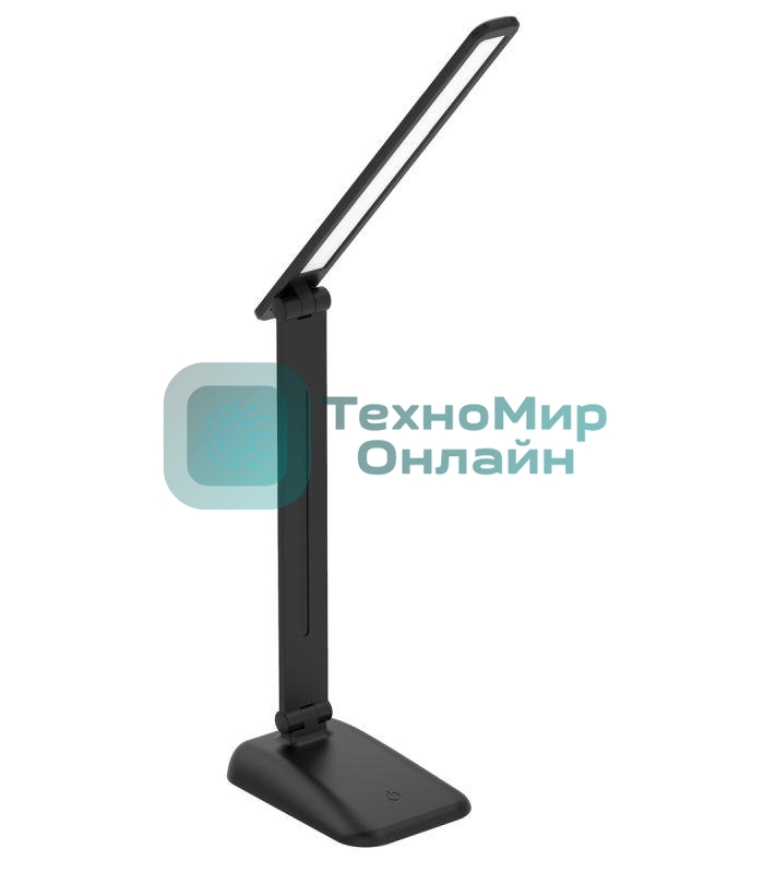 Светильник настольный UF-732 С02 LED 7Вт 3 ур. ярк. черный Ultraflash 14182