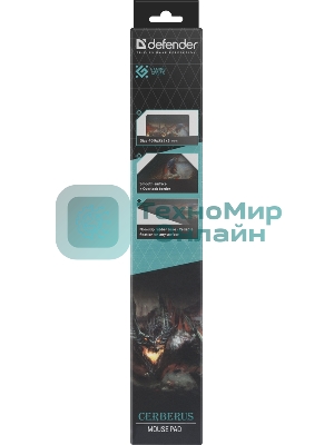 Игровой коврик Defender Cerberus XXL 400x355x3 мм, ткань+резина