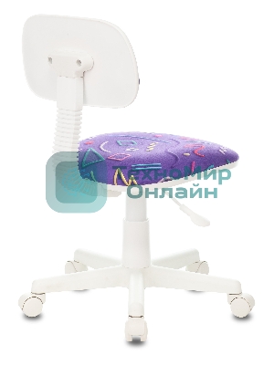 Кресло Бюрократ CH-W201NX Sticks 08 фиолетовый, ткань, 120 кг