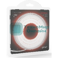 Лента светодиодная 2835 -SMD 4.8W 12V DC красный IP66 (блистер 5м)