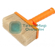 Кисть плоская Matrix для фасадных работ, 140х50 мм, натуральная щетина, пластиковая рукоятка