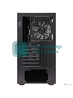 Компьютерный корпус 1STPLAYER TRILOBITE T7-P черный ATX 4x120мм LED fans T7-P-BK-4F1