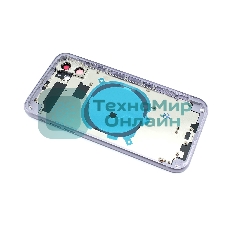 Задняя крышка (корпус) в сборе с рамкой для Apple iPhone 11 фиолетовый