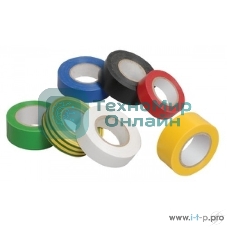 Изолента ПВХ 0.13х15мм (рул.10м) бел. IEK UIZ-13-10-10M-K01