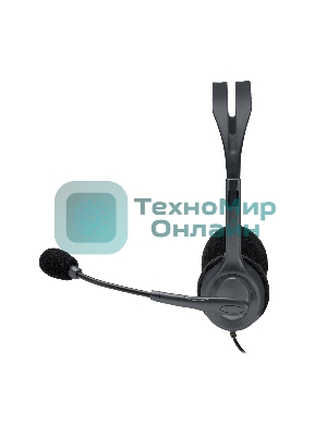 Гарнитура проводная Logitech Headset H111 Stereo grey (981-000594/981-000593/981-000588)