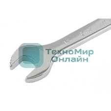 Ключ комбинированный Matrix, 15 мм, CrV, полированный хром