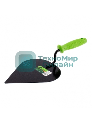 Кельма штукатура Сибртех, стальная, пластиковая ручка