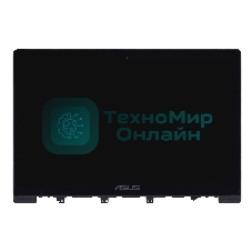 Модуль (матрица + тачскрин) для Asus ZenBook UX303 QHD+ черный с рамкой