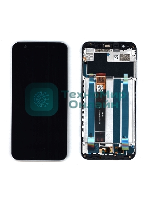 Дисплей для Asus Zenfone Live L1 ZA550KL черный с рамкой