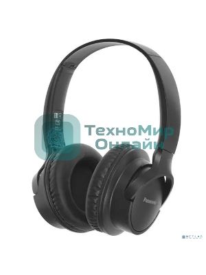 Беспроводные наушники Panasonic RB-HF520BGEK черный, накладные, Bluetooth, быстрая зарядка