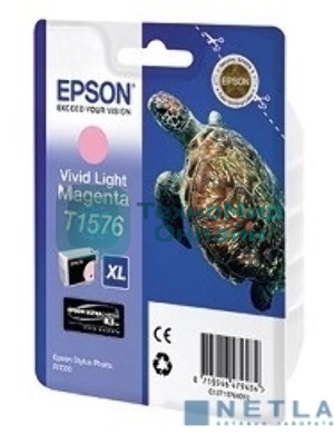 Картридж струйный Epson C13T15764010 светло-пурпурный для Epson St Ph R3000 (850стр.)