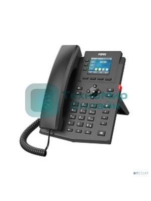 Телефон IP Fanvil X303-2 Wire черный