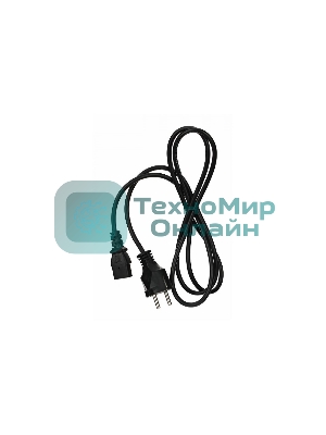 Кабель компьютер - розетка 220V (EURO) 1.8м, 3G 0,75мм медь, Telecom